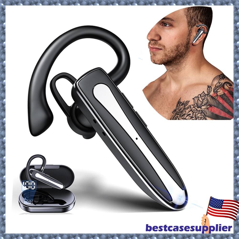 Wireless Bluetooth 5.2 Headset Sport Headset Ear Headphones Earpiece