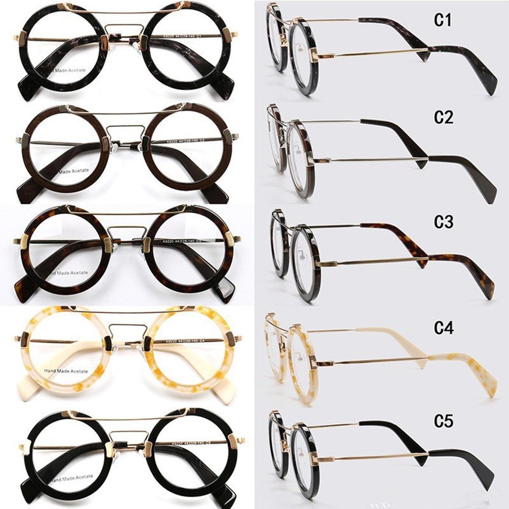 Fashion Eyeglasses Frames Round Eyewear Vintage Glasses Frame Spectacles