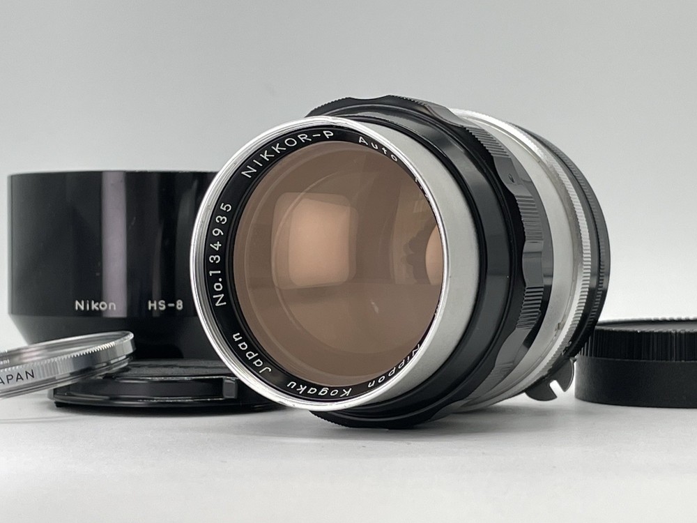 [Near MINT] Nikon Nikkor-P Auto 105mm f/2.5 Non-Ai MF Telephoto Lens From JAPAN