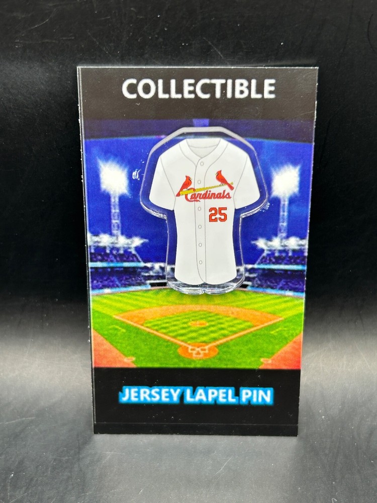 St. Louis Cardinals Julian Javier jersey lapel pin-Classic RETRO Collectable