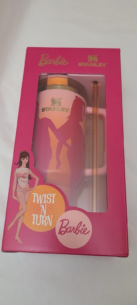 Stanley x Barbie Limited Edition 40oz Twist & Turn Quencher Tumbler