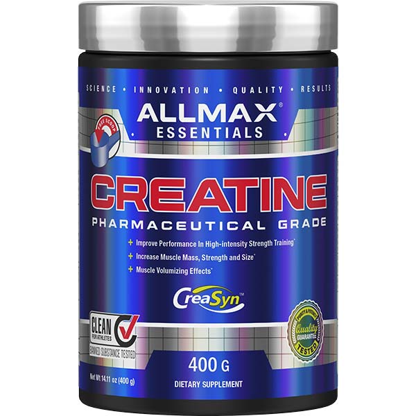 ALLMAX NUTRITION CREATINE MONOHYDRATE POWDER Pharmaceutical Grade 400g 80 Serves