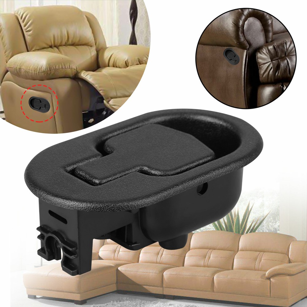 Universal Replacement Recliner Pull Handle Chair Sofa Couch Release Lever Black