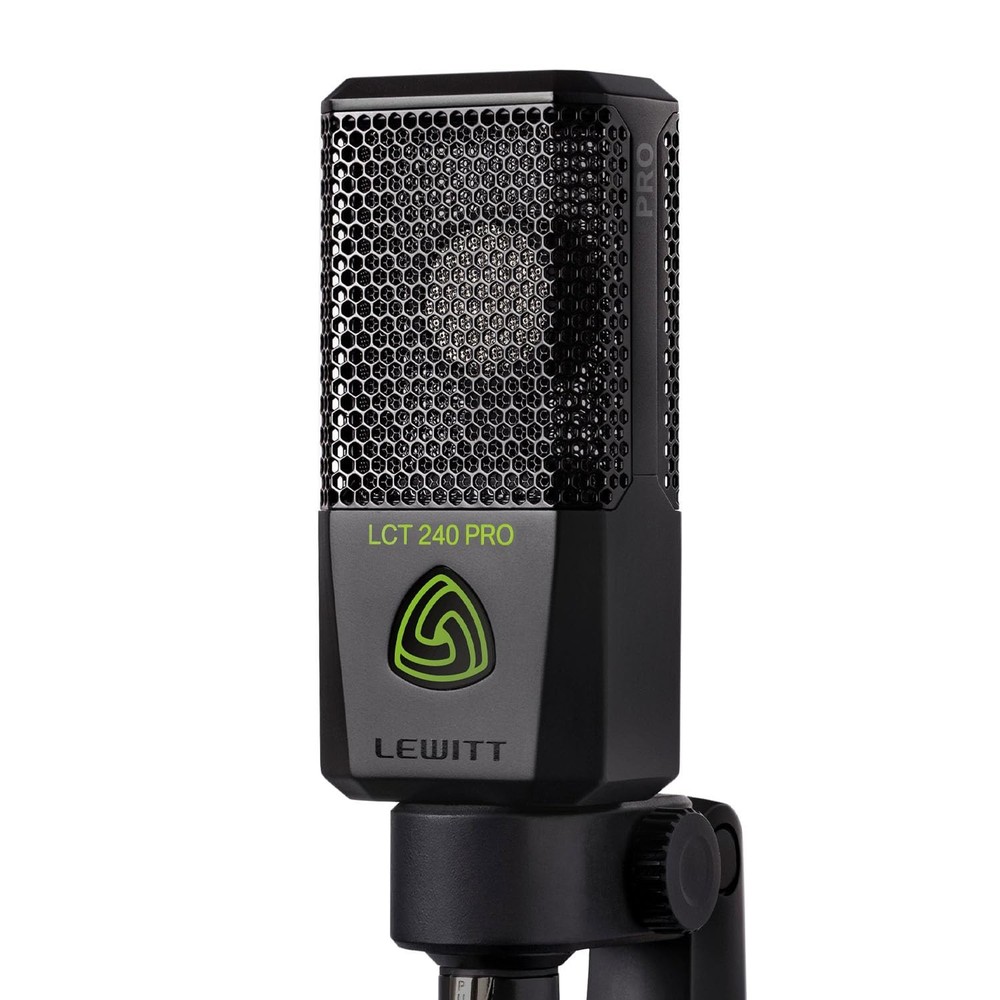LCT-240-PRO Black Compact Condenser Microphone for Studio Recording