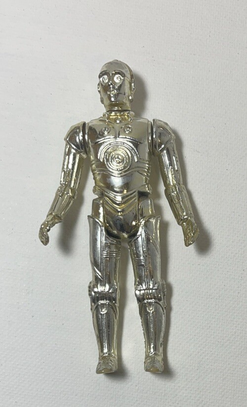 1982 Kenner C3PO Empire Strikes Back Vintage Action Figure with Removable Limbs  
