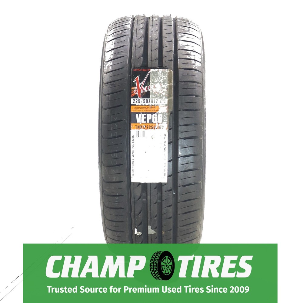 Set Of 2 P225/50R17 Velozza NEW ZXV4 98 W New 10/32nds