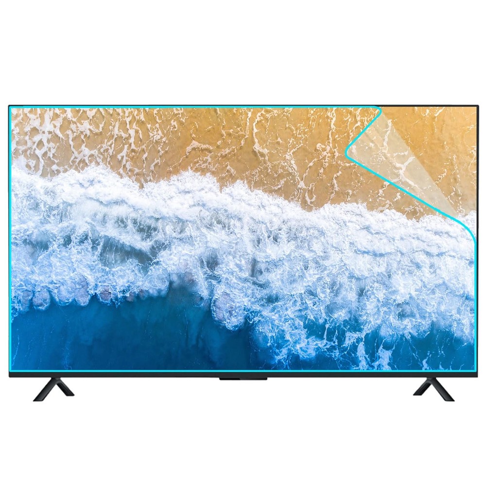 55-75Inch TV Screen Protector with Anti-Glare Anti-UV Coating, Frosted Matte ...