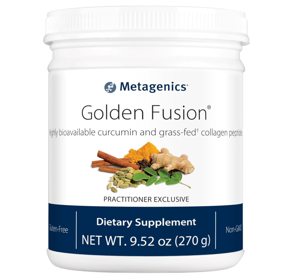 Metagenics Golden Fusion Bioavailable Curcumin with Grass-Fed Collagen 9.52oz