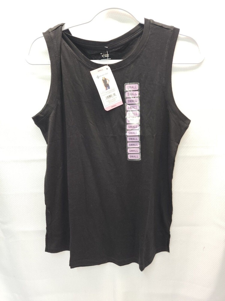 Members Mark Womens Essential Tank Top Size Small Soft Comfortable Fit-image