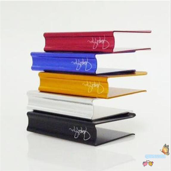 J Porper Metal Playing Card Clips Colorful with Letters,Magic Tricks,Accessory