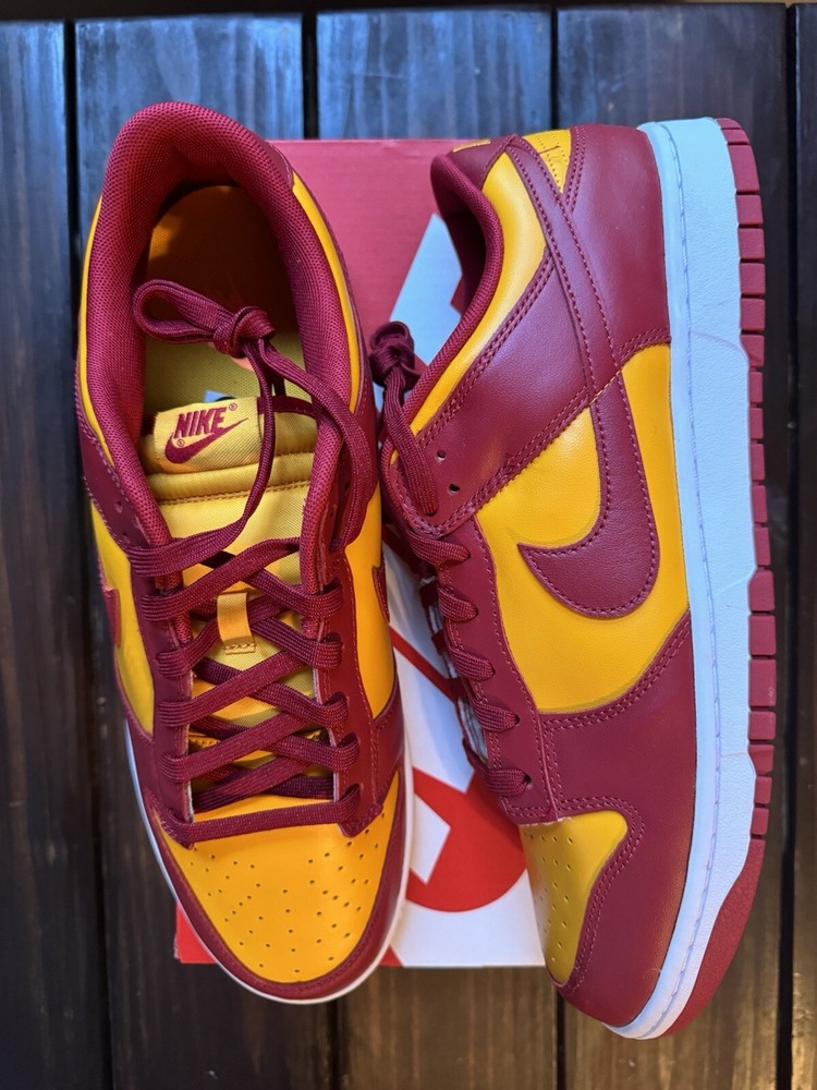 2022 Midas Gold Nike Dunk Low Retro DD1391-701 Size 14 DS Brand New USC