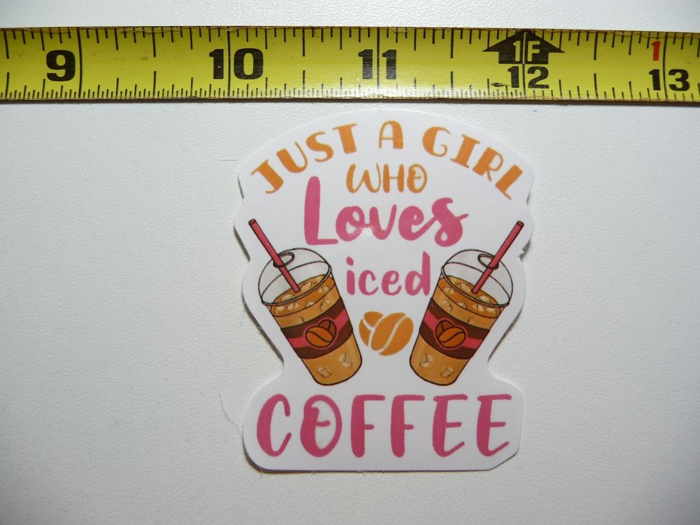 Coffee Lover Decal Sticker - Morning Wake Up Fun for Her