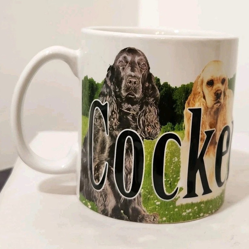 Cocker Spaniel Dog Puppy Mug Coffee Tea Cup Hot Chocolate Drinks Ceramic