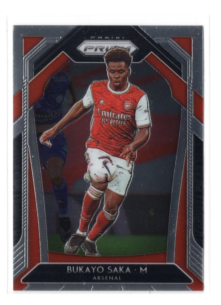 2020-21 Panini Prizm Premier League -- Bukayo Saka #40 Rookie RC