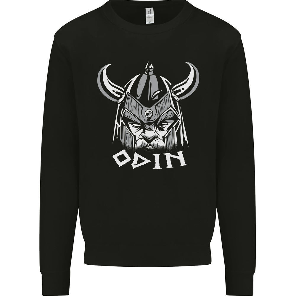 Odin Viking God Warrior Valhalla Norse Gym Mens Sweatshirt Jumper