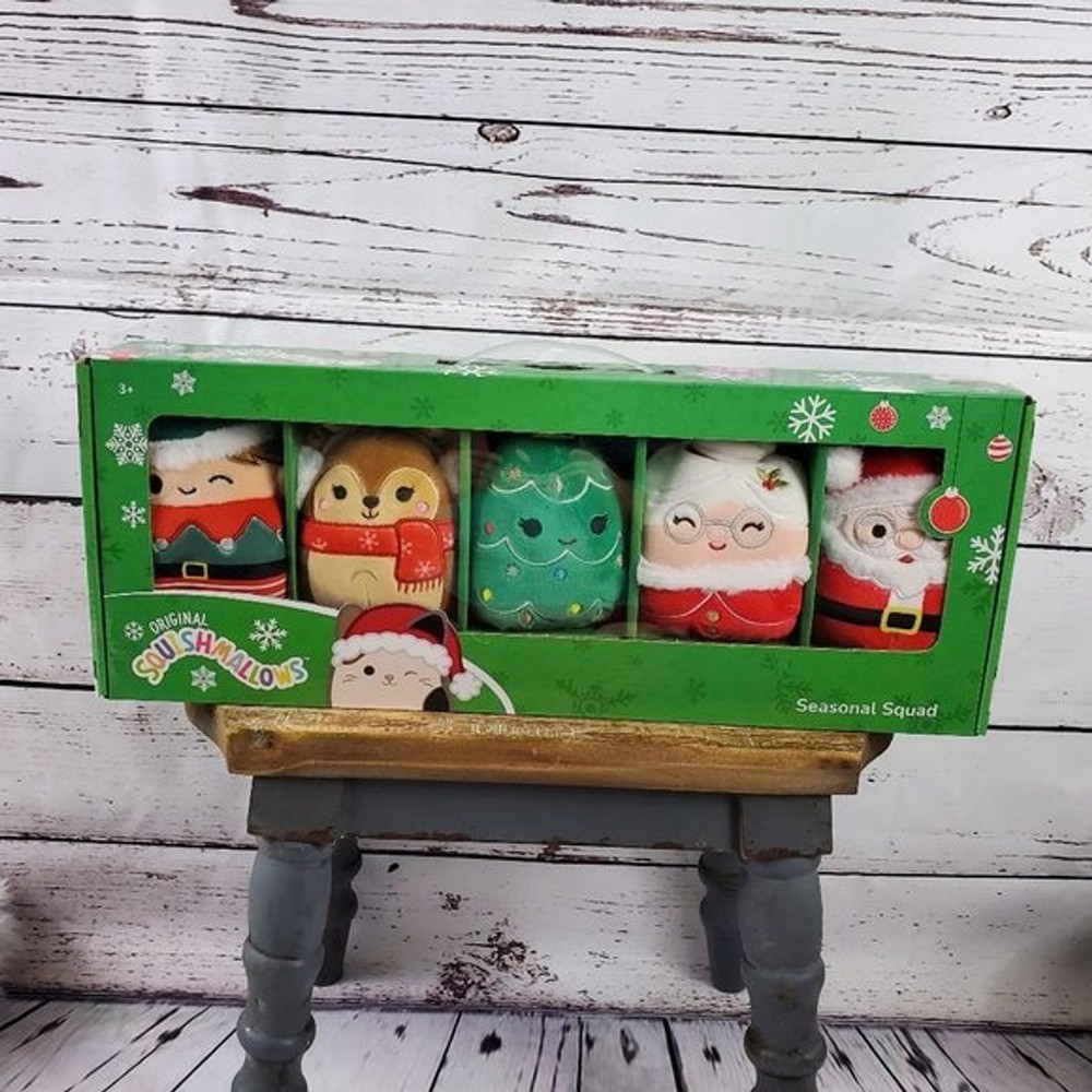 Squishmallows 2022 Christmas Plush Toy Set SEALED Brand New-image