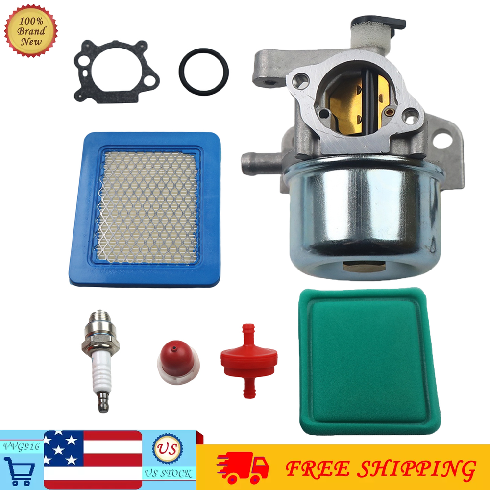 Briggs & Stratton 675 Series 190cc Lawn Mower Carburetor Air Filter Replacement