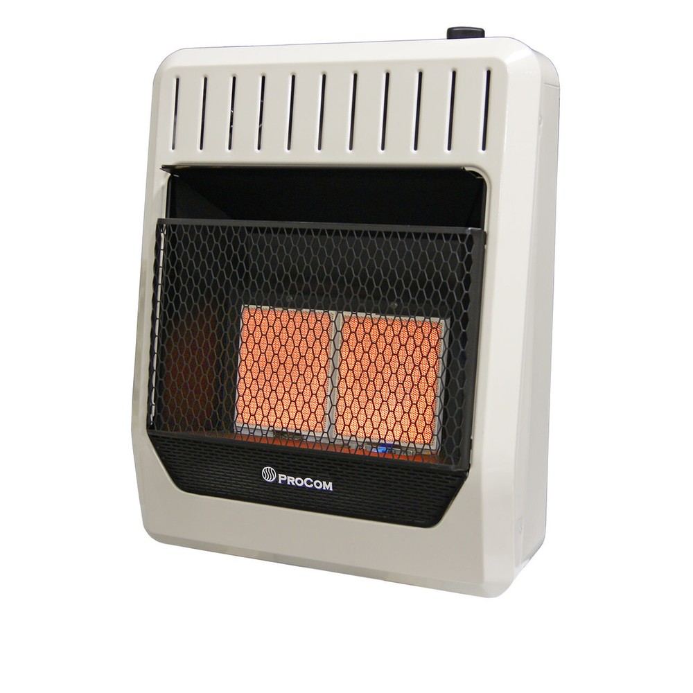 ProCom MG2TIR 20,000 BTU Dual Fuel Infrared Heater - White
