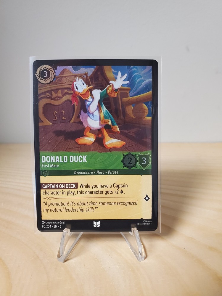 Donald Duck 80/204 Lorcana TCG Uncommon Foil Card EN 6