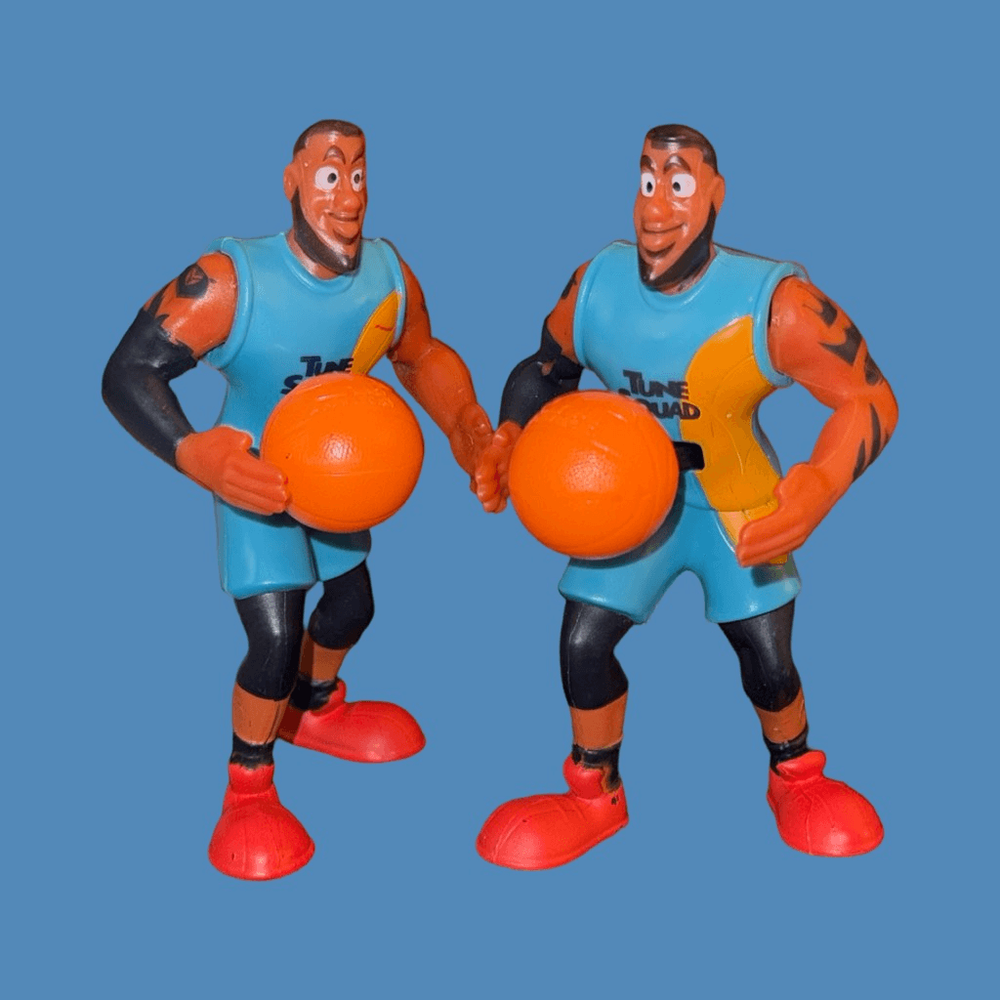 Labron James Space Jam McDonald's Happy Meal Toy Figures 2-Pack B23
