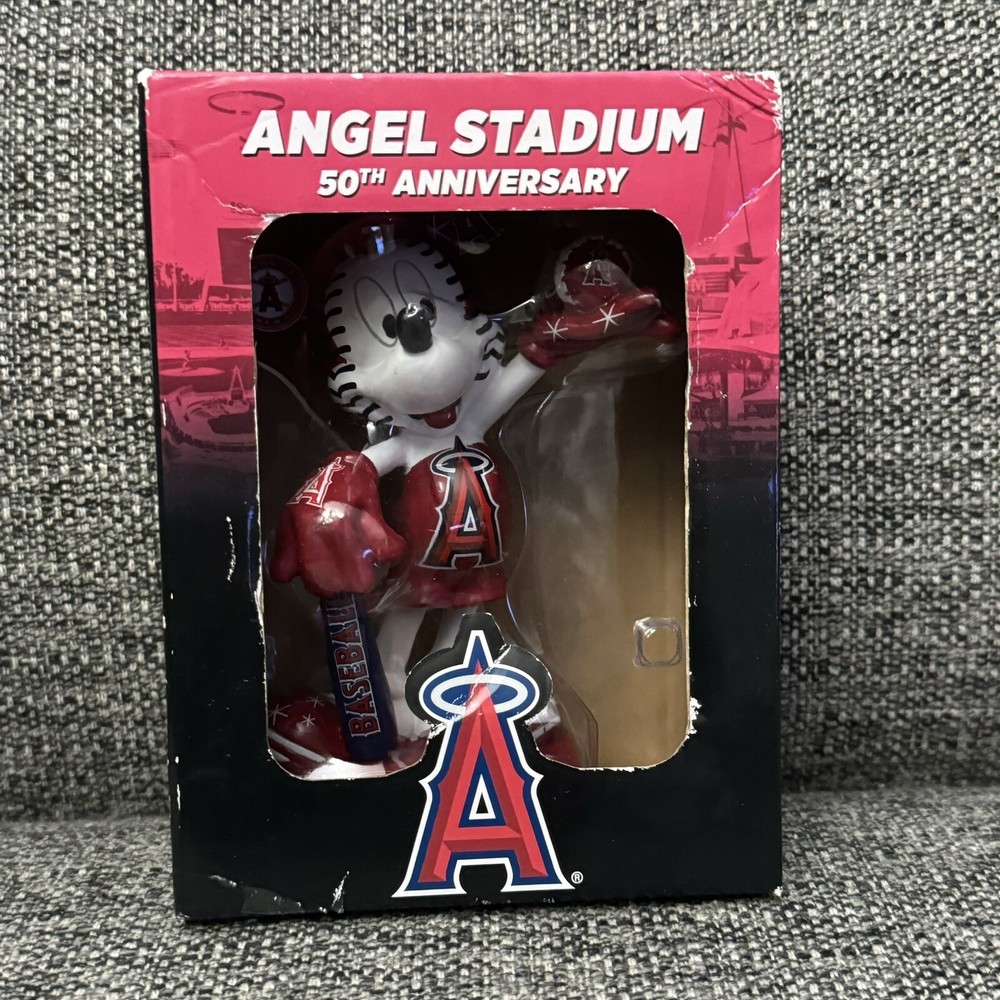 Los Angeles Angels Stadium 50th Anniversary Mickey Mouse SGA MLB Baseball New