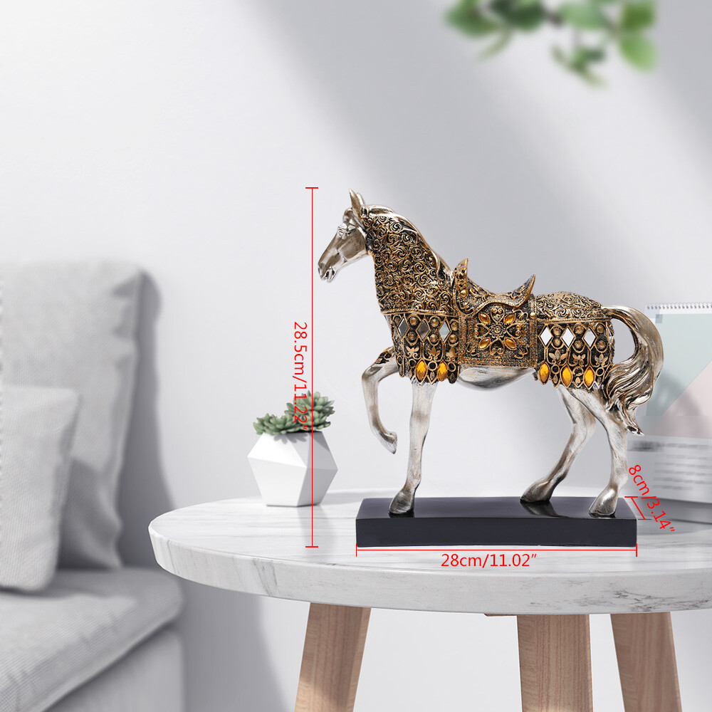 34*14*35CM Rustic Synthetic Resin Sculpture Home Desktop Decoration Artwork Gift