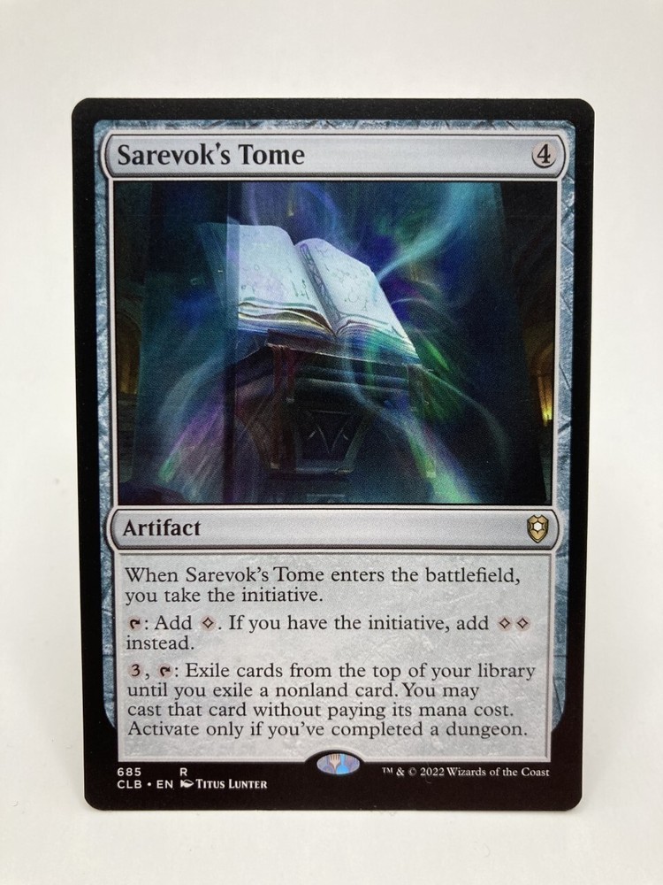 Sarevok's Tome NM/M* Commander Baldur's Gate 685 ENGLISH mtg -UnltdCards