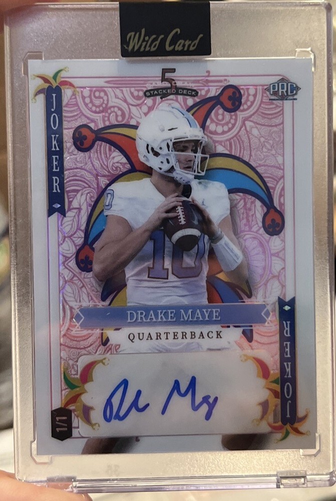 1/1 AUTOGRAPH DRAKE MAYE PINK JOKER 5 Card Draw