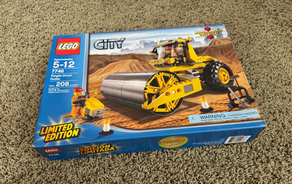 LEGO CITY: Single-Drum Roller (7746)