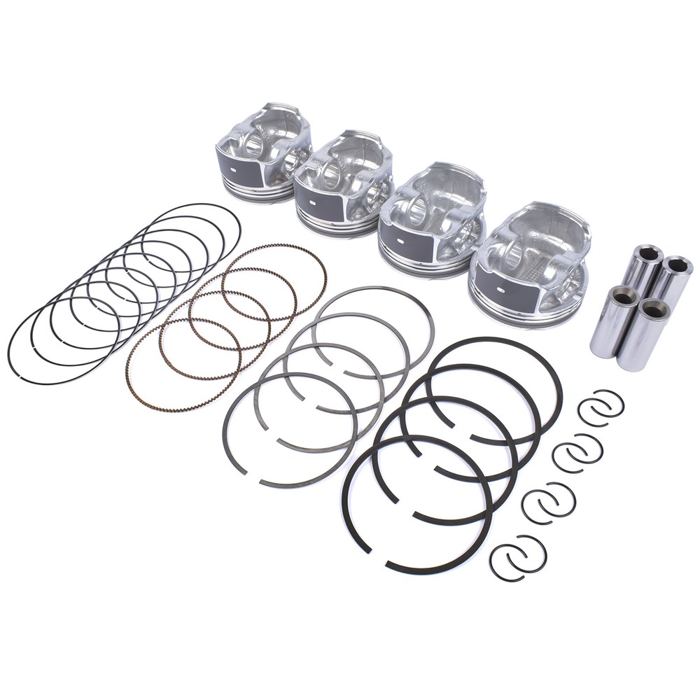 4x Engine Pistons & Rings Kit 89018112 Fits Buick Chevy GMC Pontiac Saturn 2.4L