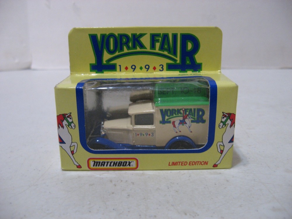 Matchbox 1993 York Fair Pennsylvania Model A Ford Van