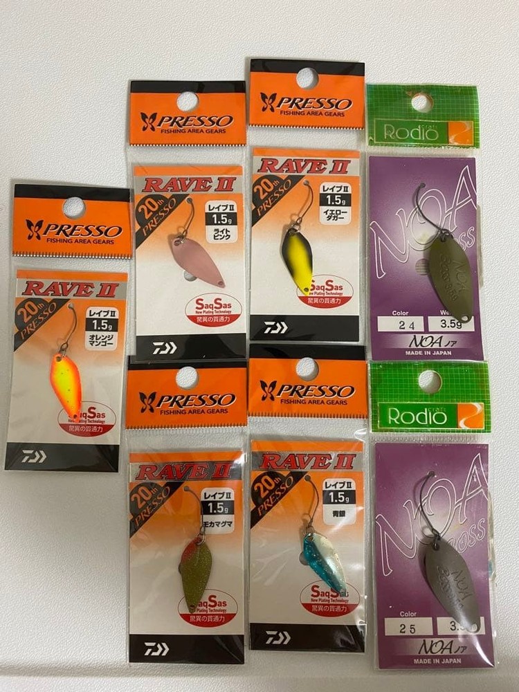 Fishing Lure DAIWA PRESSO RAVE II  RODIO NOA BOSS