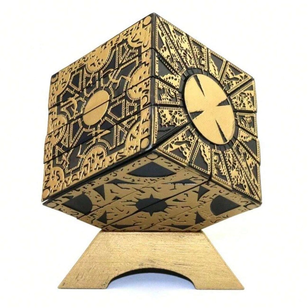 Movable Hellraiser Puzzle Box Horror Pinhead Prop Decoration