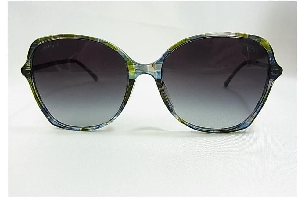 CHANEL 5344-A Multicolor Coco Logo Sunglasses with Plastic Frame