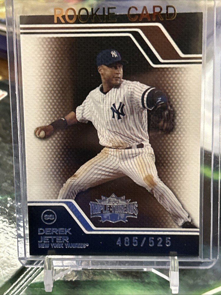 Derek Jeter 2008 Topps Triple Threads SEPIA Parallel #18/525 NY Yankees