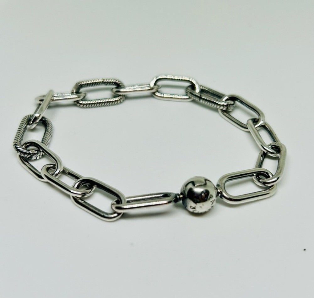 PANDORA ME 925 Sterling Silver 16cm Link Chain Bracelet