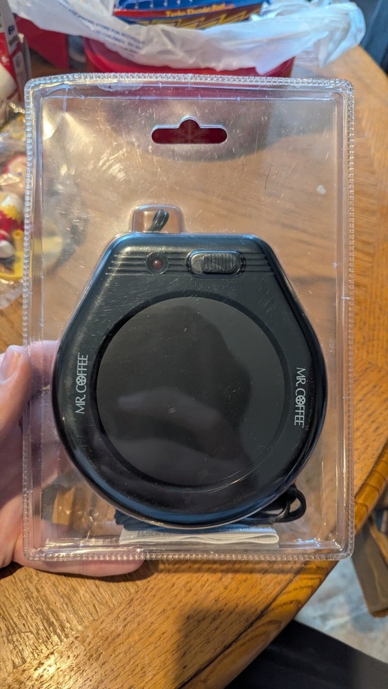 Mr. Coffee Mug Warmer Cup Plate - Black New