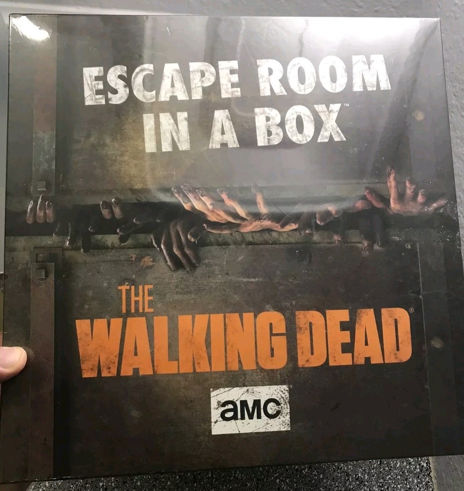 ESCAPE ROOM IN A BOX Walking Dead Game Edition FACTORY SEALED Survive The Horror