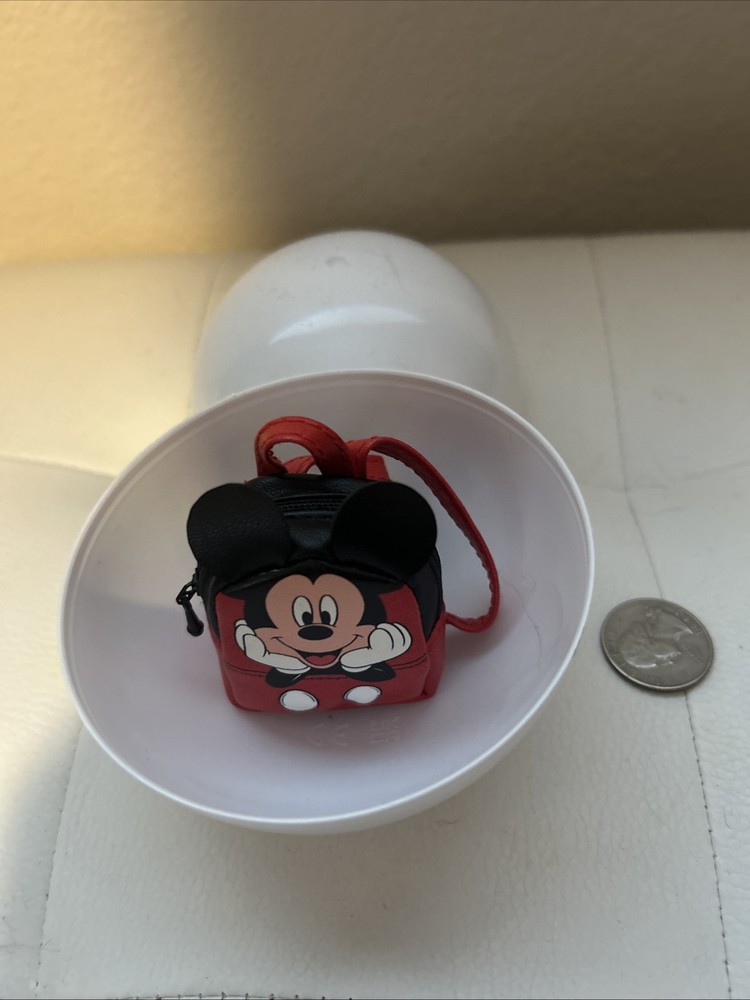 NEW Mini Brands Disney Series 3 Mickey Mouse Book Bag Backpack Zuru Miniature