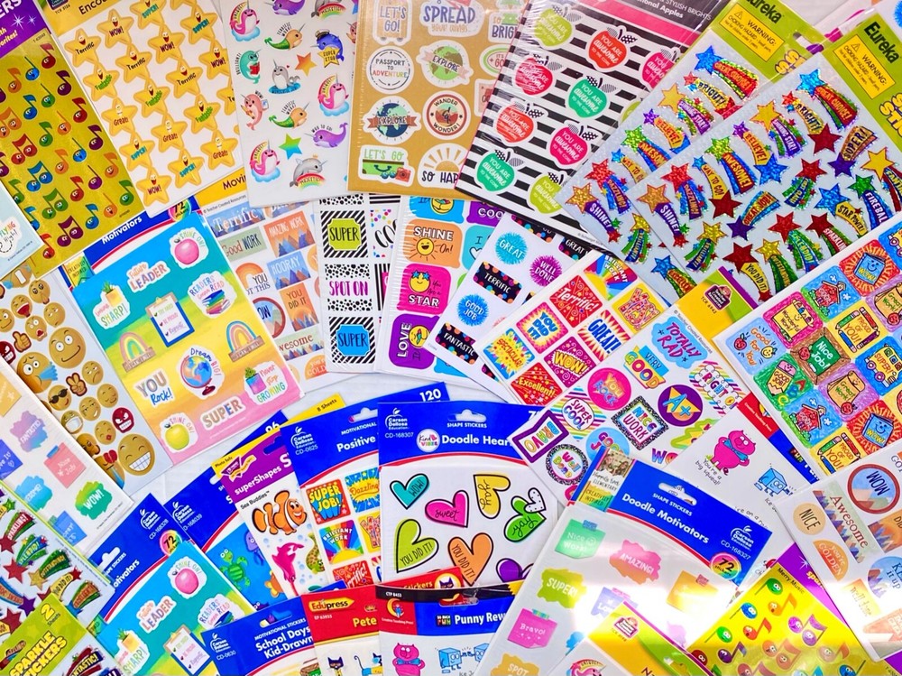 Wholesale 2179+ Stickers for Teens - Huge Bundle with All Shapes Sizes Themes and Occasions
