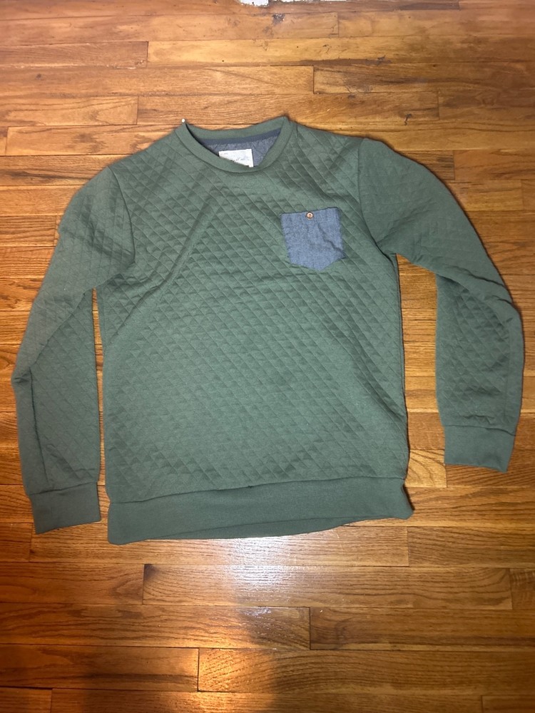 VINTAGE Sovereign Code Men's Olive Green Size Large Sweater