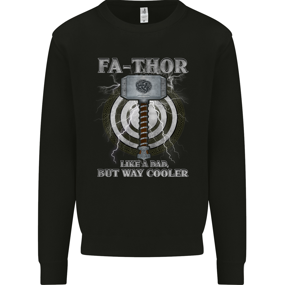 FA-THOR Funny Fathers Day Thor Dad Mens Sweatshirt Jumper