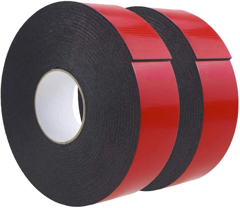 Double Sided Foam Tape 2.36In X 33FT 2 Pack, Mounting Tape Heavy Duty, Strong Ad
