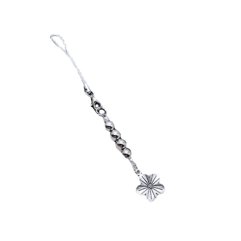 Women's Anti-Lost Star Flower Phone Chain Pendant for Cellphones