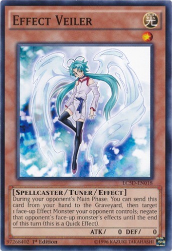 Effect Veiler LC5D-EN018 Common 1st Edition MP Legendary Collection 5Ds
