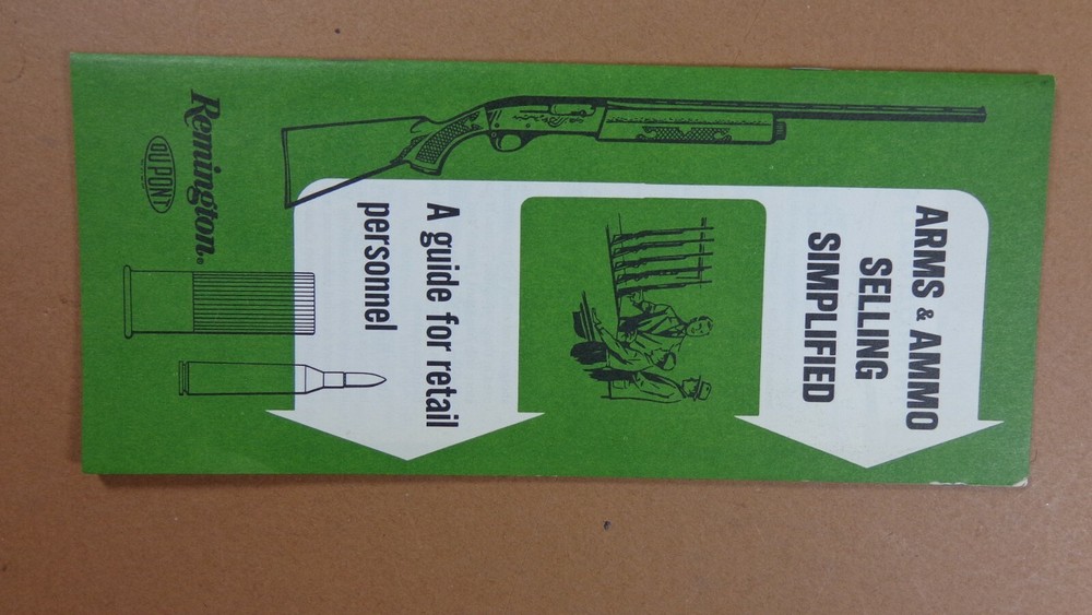 1969 Remington Arms and Ammo Selling Simplified Booklet