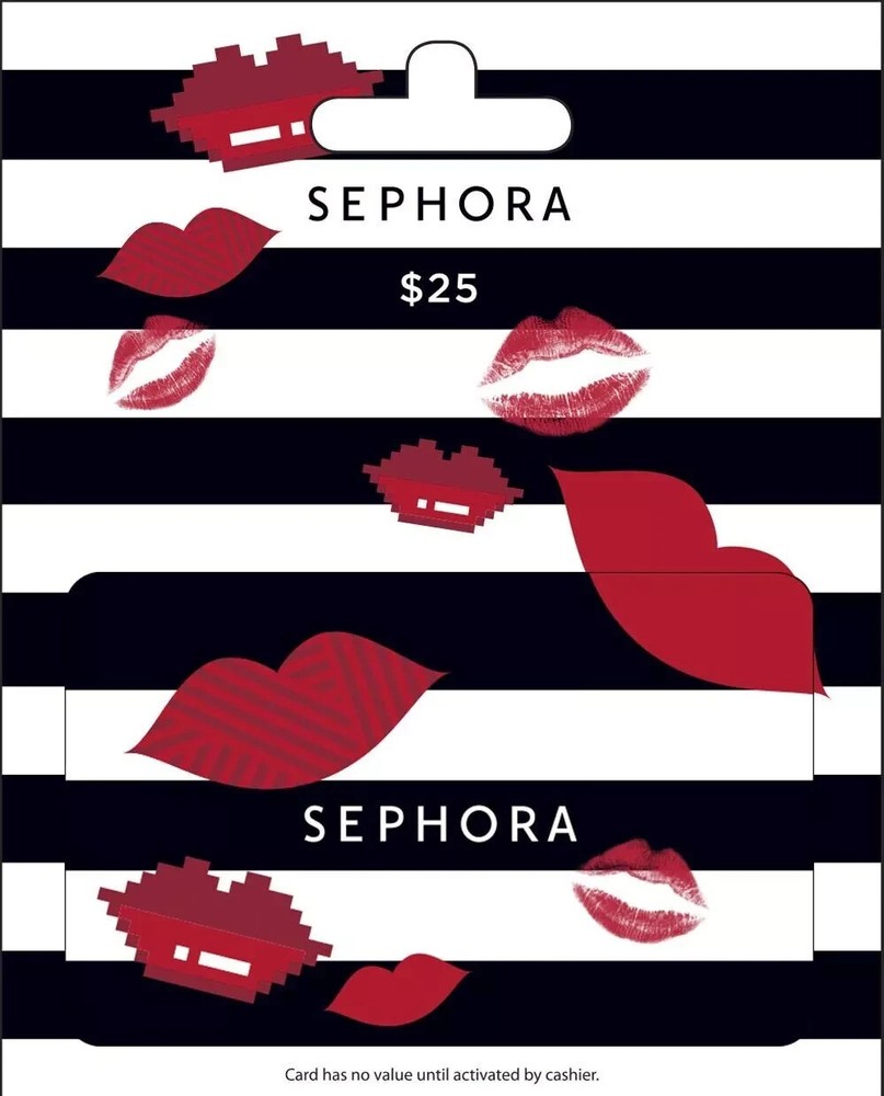 Sephora $25 Gift Card for Makeup Lovers Perfect Gift Idea-image