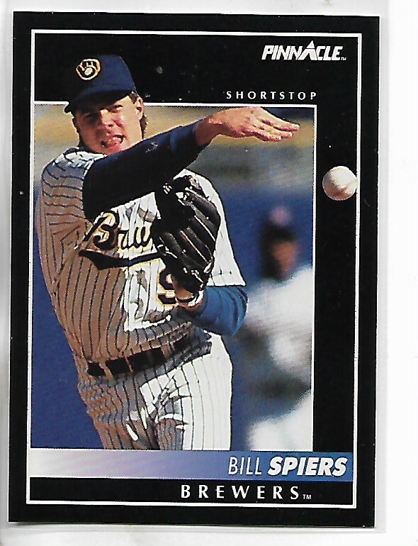 1992 Pinnacle Series 1 Bill Spiers Card # 177