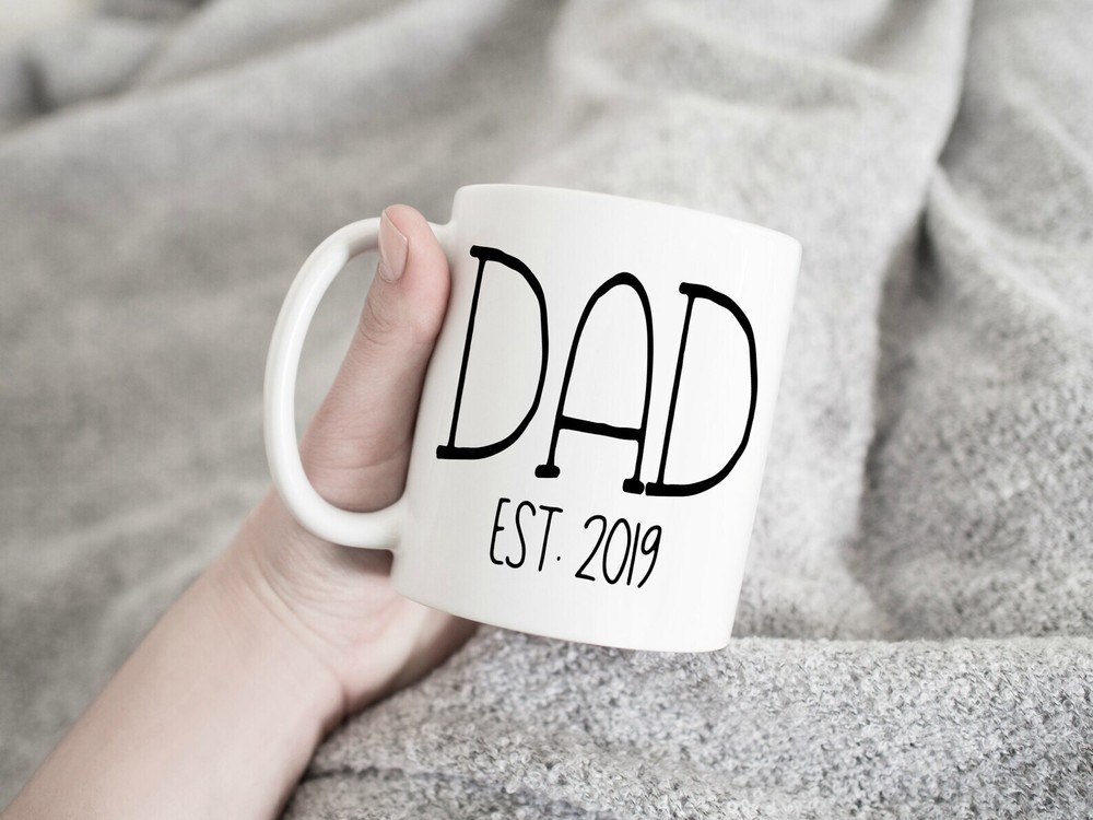 Dad Established Coffee Mug New Dad Father's Day Gift Gift For Step Dad Step
