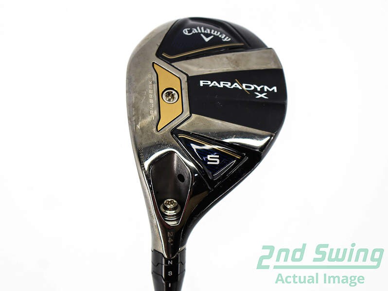 Callaway Paradym X 5 Hybrid 24° Graphite Senior Left Handed 39.25in Golf Club
